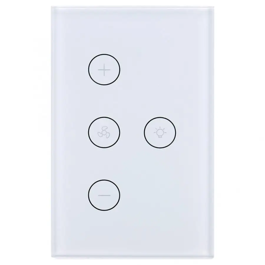 

ventilador de teto Smart WiFi Ceiling Fan Switch Compatible with Alexa Google Home Smart Life App Control led ceiling fan