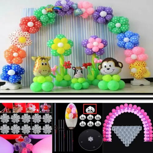 Balloon flower clips ties Arch fordecoration decorativ part accessories holder Balloon
