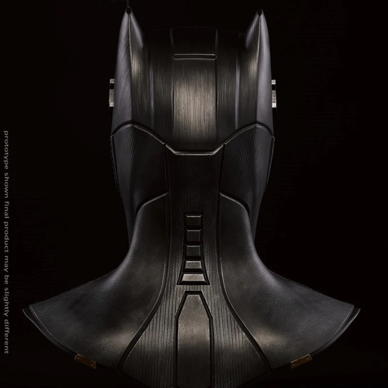 Discount Estartek 1/1 Rubber Cosplay Prop Justice League Batman 1:1 Helmet Limited Version for Fans Holiday Gift 4