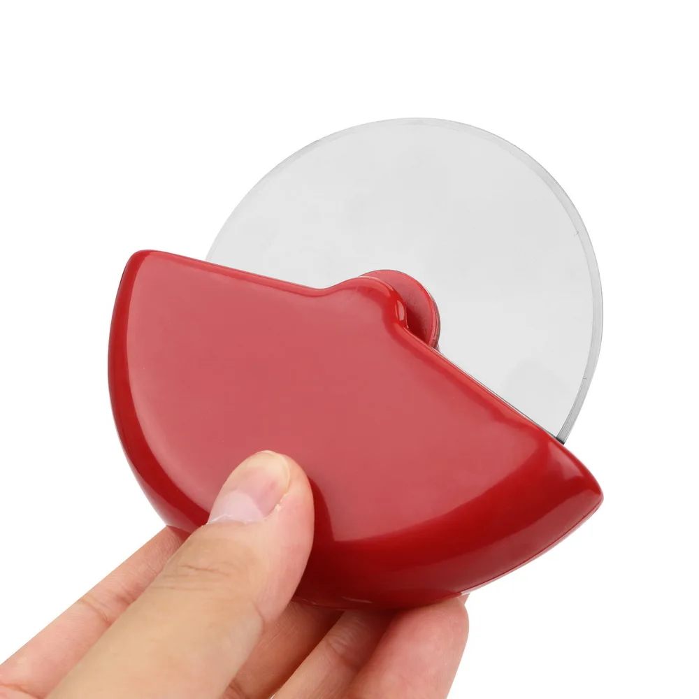 HOOMIN Round Shape Pizza Cutter Plastic Handle Stainless Steel Pizza Wheels Knife Baking Tools Bakeware Cake Bread Cutting Tools HOOMIN Round Shape Pizza Cutter Plastic Handle Stainless Steel Pizza Wheels Knife Baking Tools Bakeware Cake Bread Cutting Tools