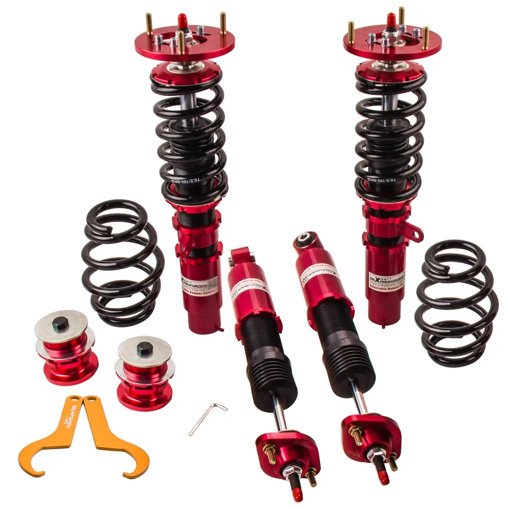 24 step Coilover For BMW E46 3Series 320i 323i 325i 328i 330i 330Ci M3 Coilovers for 328 320 M3