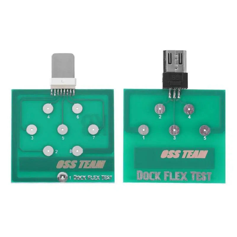 

Mobile Phone Battery Power Charging Dock Flex Test Repair Tools For iPhone Android Phone Micro Android Phone Testing Repair Tool