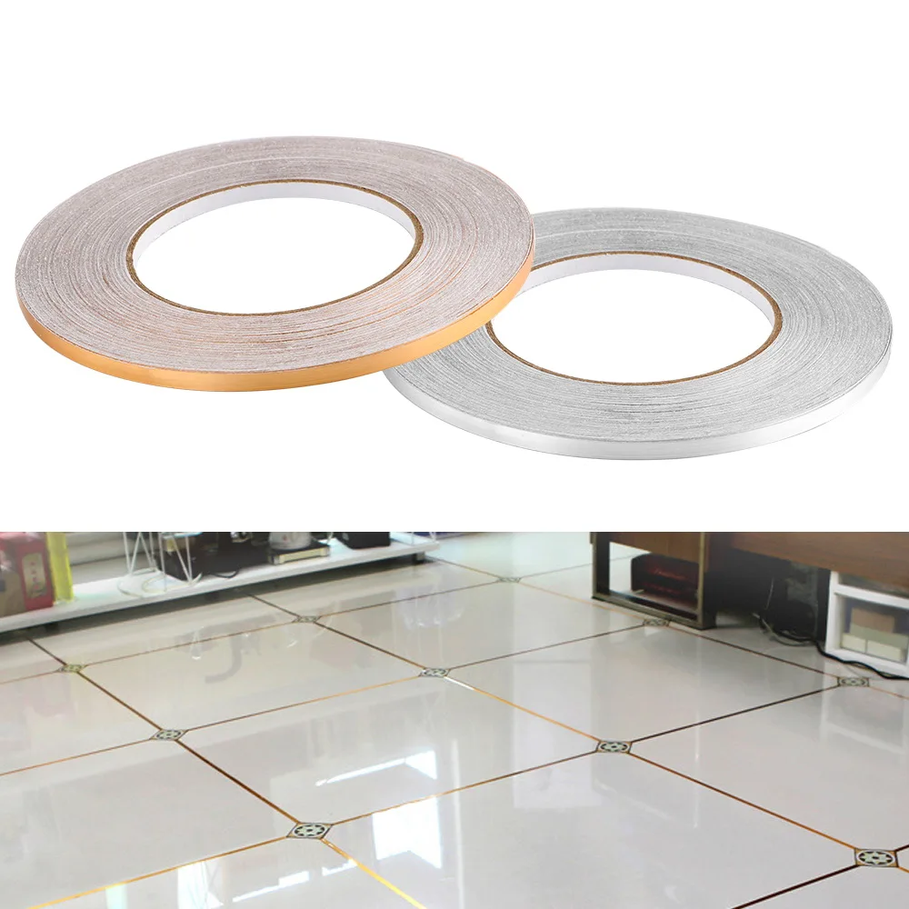 

50x0.05m Copper Foil Strip DIY Home Decor Decoration Sticker Gap Sealing Foil Tape Waterproof Wall Sticker Floor Seam Sticker
