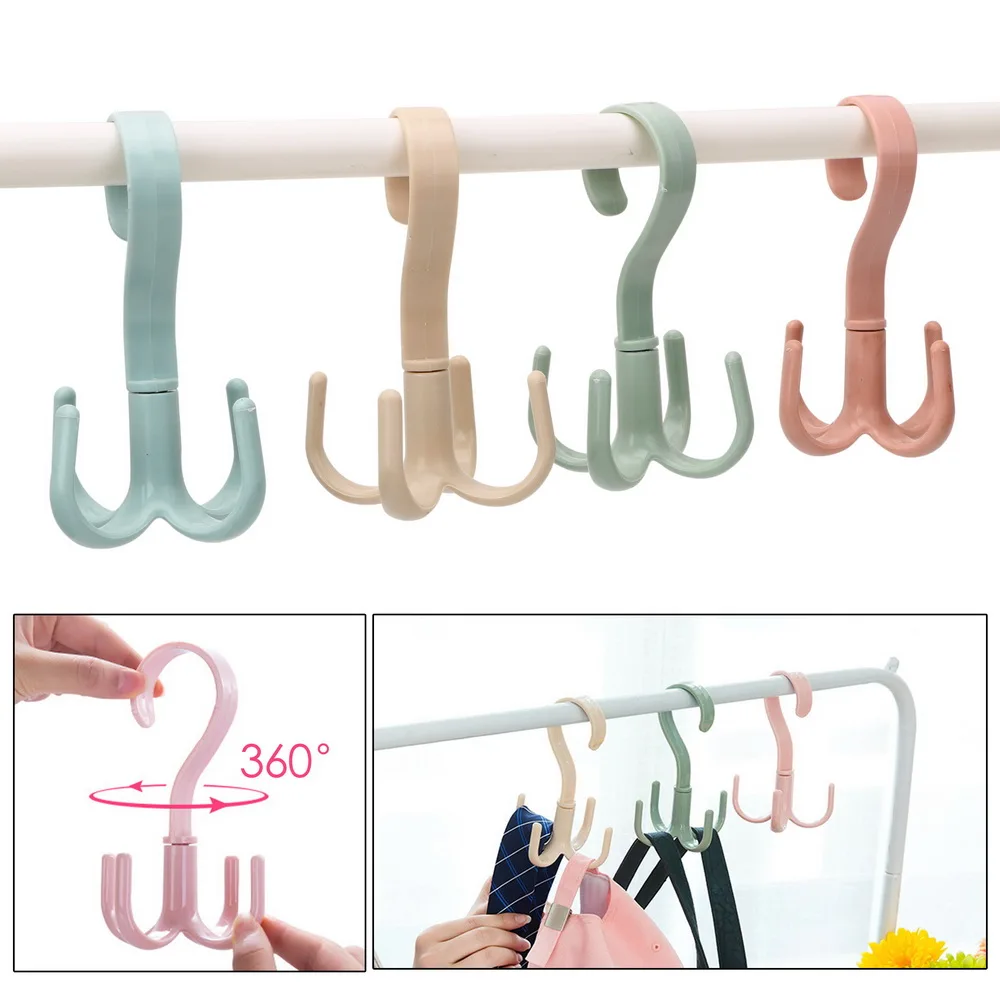 

Handbag Bag Holder Cabinets Clothes Rack Space Saving 360 Degree Rotation Shoes Belt Scarf Hanging Rack Hanger