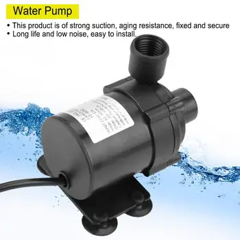 

Mini DC 12V Water Pump Brushless Water Pump 16mm Internal Thread 12V -40 to 100 Degree