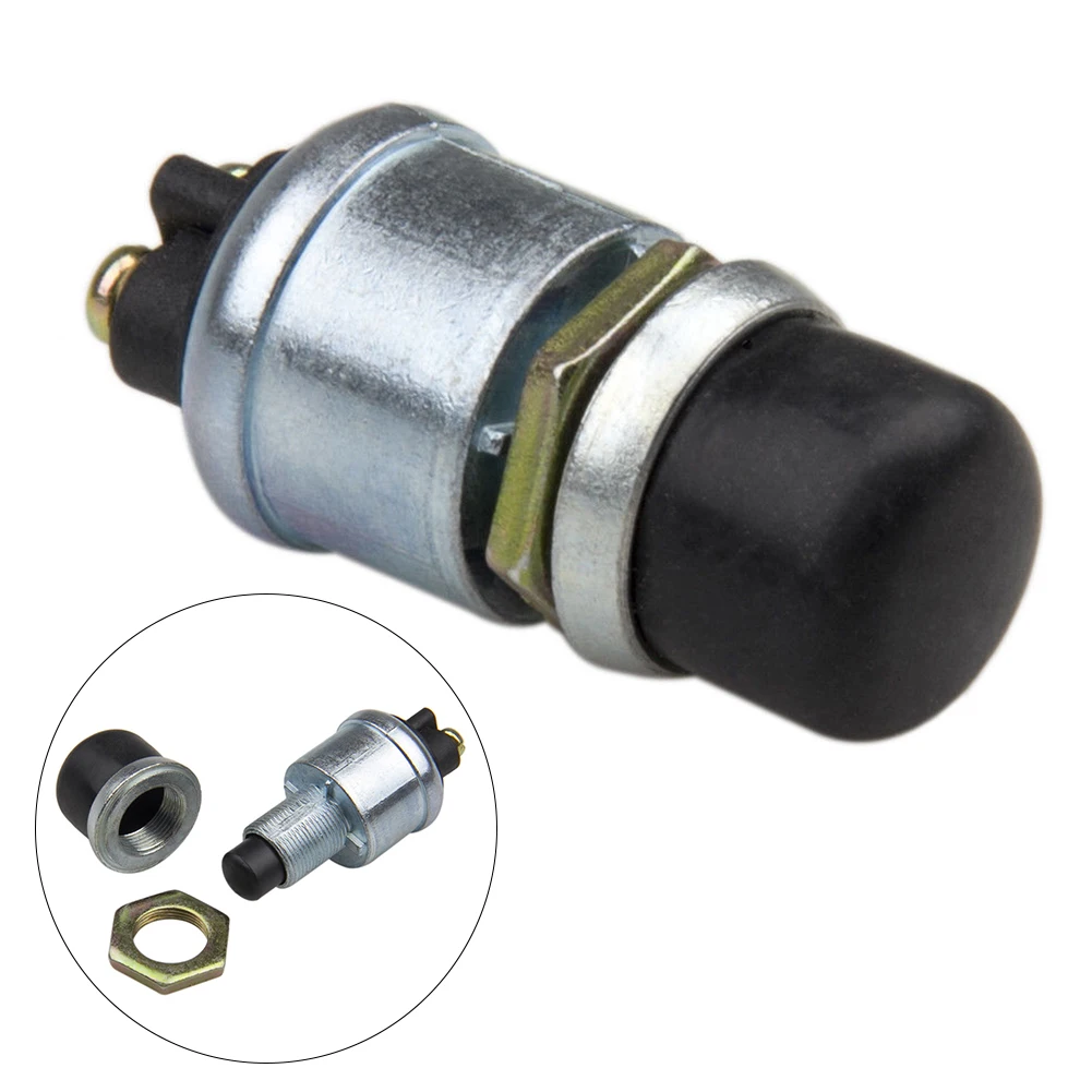 Momentary Button Starter Switch 12V 20A Push Button Start Switch for Car Boat Truck