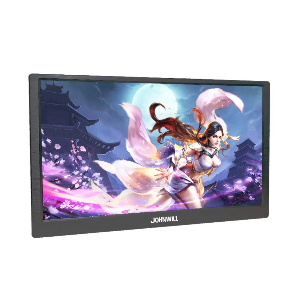 

11.6"Metal Shell IPS Display 1920x1080 CNC Portable Gaming Monitor PC with 2Mini HDMI USB Power for XBox360 WiiU Game Console