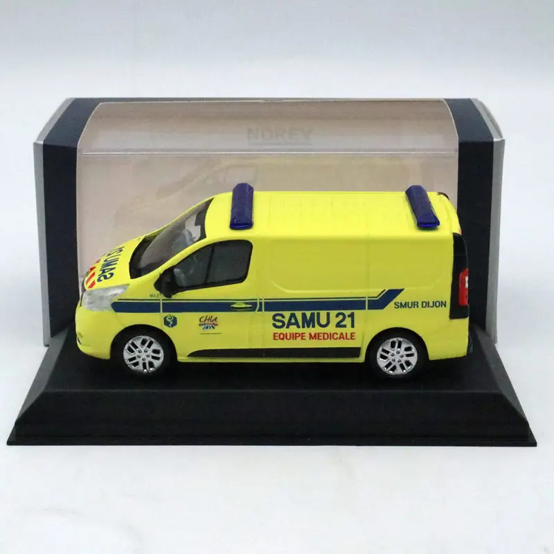 

NOREV 1/43 RENAULT Trafic SAMU 21 SMUR DIJON of 2014 Diecast Models Collection Toys