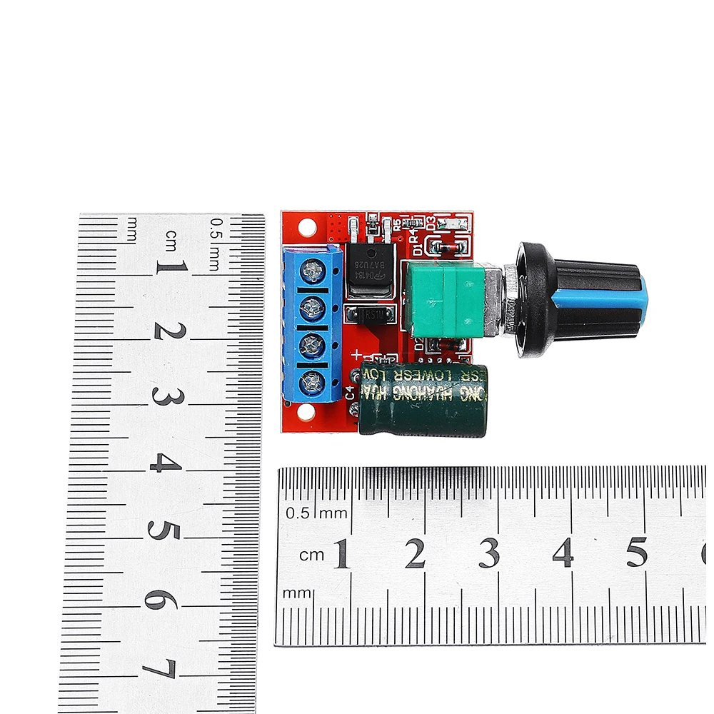 DC 5V к 35V 5A 90W Мини мотор контроллер скорости ШИМ модуль регулятор регулируемый