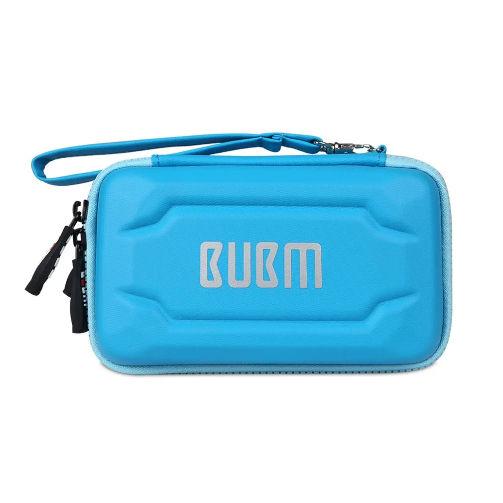 

BUBM Cable Storage Bag Waterproof Hard Shell Portable Digital Organizer Electronics Protective Case for Charger Mobile Power