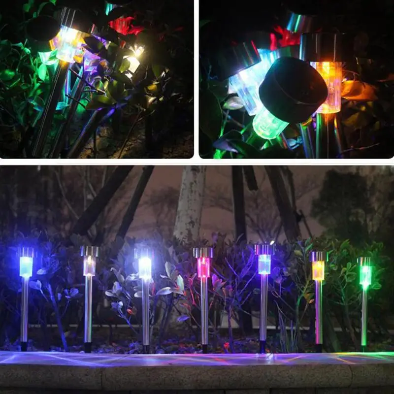 

5pcs LED Solar Lights Waterproof Landscape Yard Lights Garden Decor Lamps