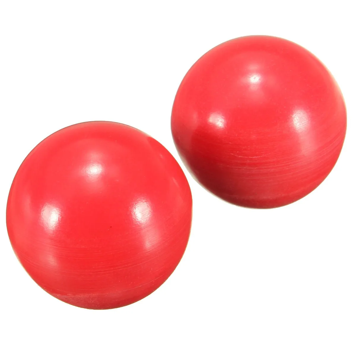 

2PCS 6mm Bore 25 Dia Threaded Round Plastic Handle Ball Knob For Machine Tool