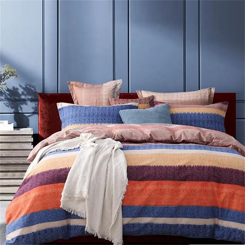 

Fundas Nordicas Individual Lenzuola Letto Matrimoniale Cotton Ropa Roupa De Cama Linen Bed Sheet And Quilt Bedsheet Set