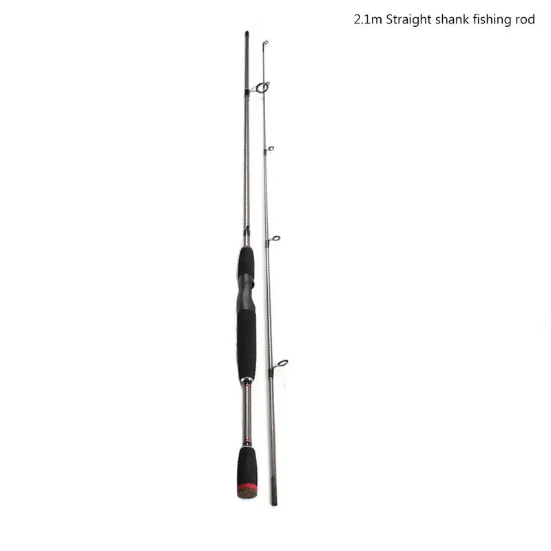 Fishing Rod 1.8/2.1m Casting Rod Straight Shank Fishing Rod Glass Fiber Reinforced Plastic Fishing Rod Seaside Pole