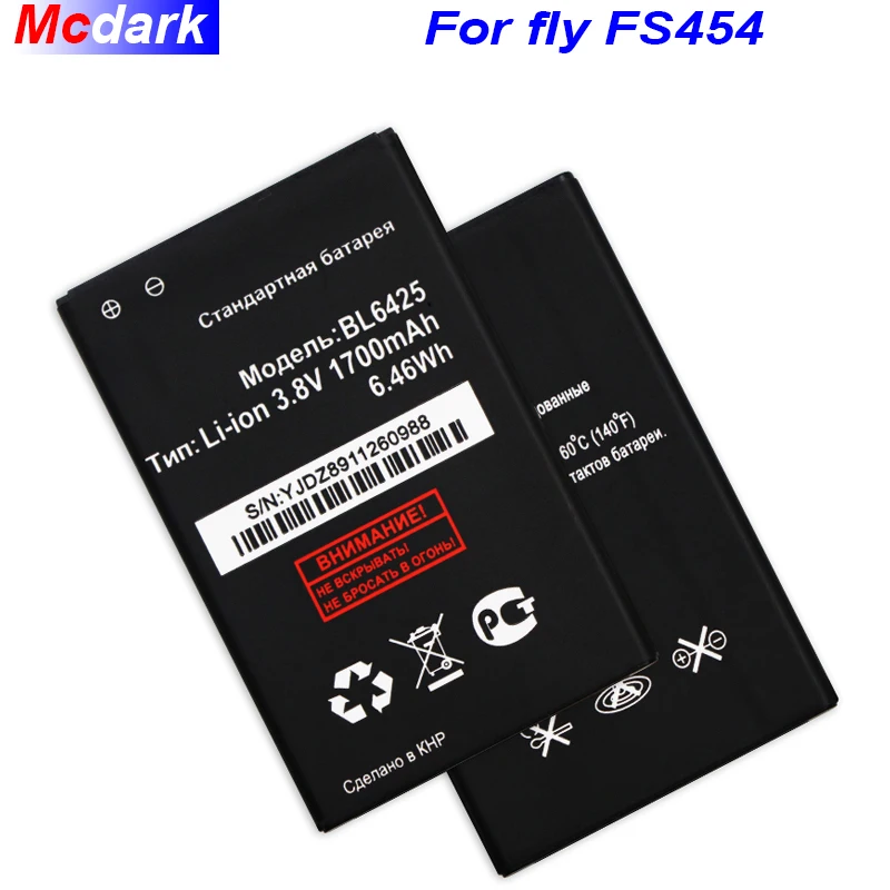 

BL6425 For fly FS454 Nimbus 8 Battery 1700mAh Accumulator