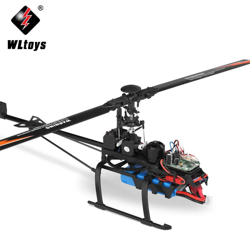 (In stock) Original WLtoys V950 Big Helicopter with Brushless motor 2.4G 6CH 3D6G System Brushless  Flybarless RC Helicopter RTF