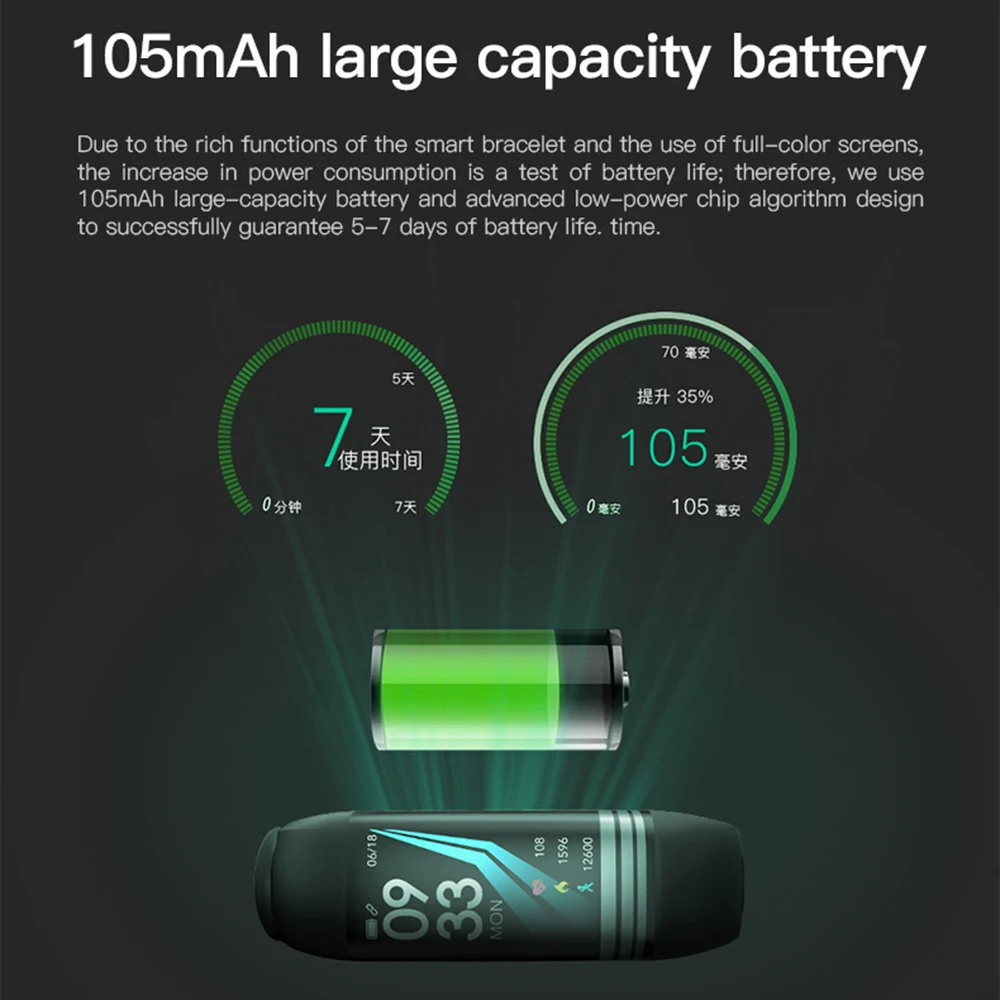 G26 Smart Watches Sleep Monitoring Heart Rate Monitor Smart Wristband Blood Pressure Blood Oxygen Smart Bracelet Fitness Tracker