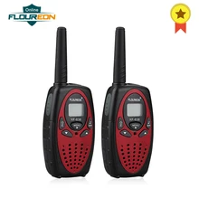 FLOUREON XF-638 8-канальный сетевой видеорегистратор Twin PMR446MHZ 2-передающая радиоустановка 3 км Диапазон ЖК-дисплей освещенная контржурным светом дисплей хорошее качество звука переговорные рации