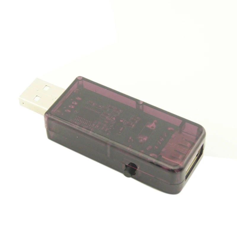 New 12 In 1 USB Tester DC Digital Voltmeter Ammeter Voltagecurrent Meter Ammeter Detector Power Bank Charger Indicator Purple
