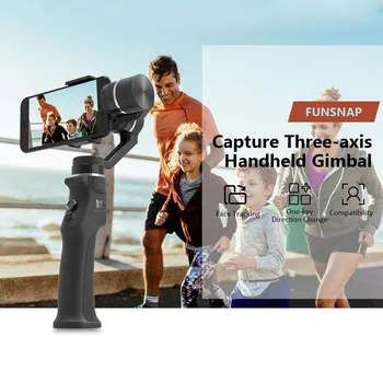 

FUNSNAP Capture 3-Axis Handheld Gimbal Bluetooth Brushless Stabilizer Stable Shooting Device Customized for Smart Phone Toys