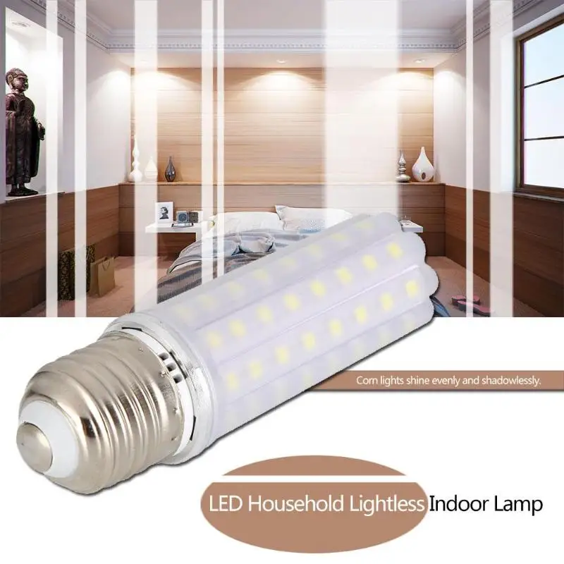 

220V LED Bulb 18W Corn Light 6000K E27 LED Lamp No Flicker Lights Household Indoor Light Bulb
