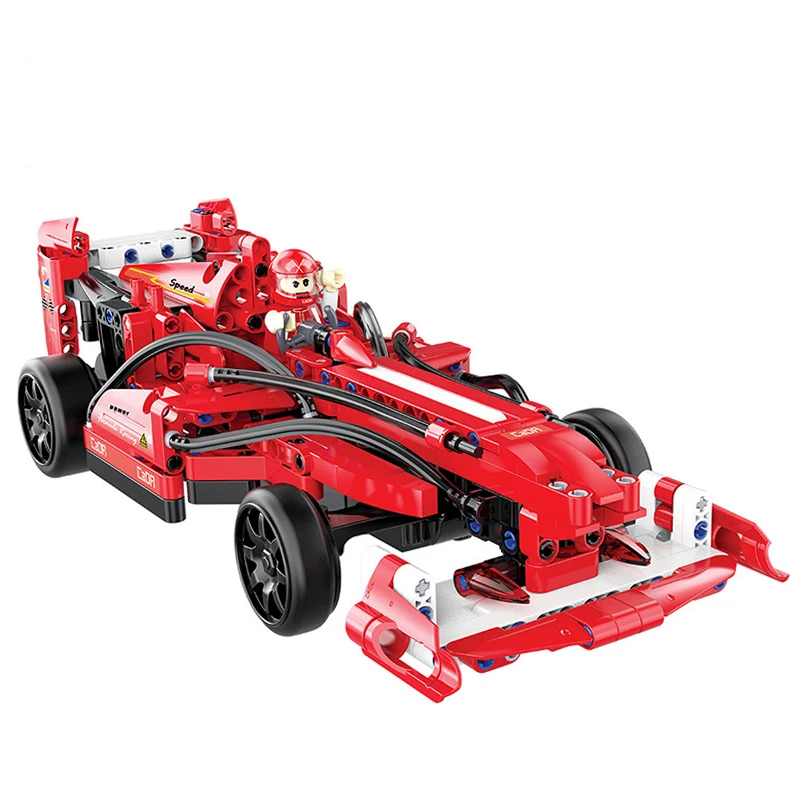 317pcs Building Block Toy Formula 1 Racing Sports RC Remote F1 Model Bricks Set Compatible Legoed Technic Toys For Children Gift