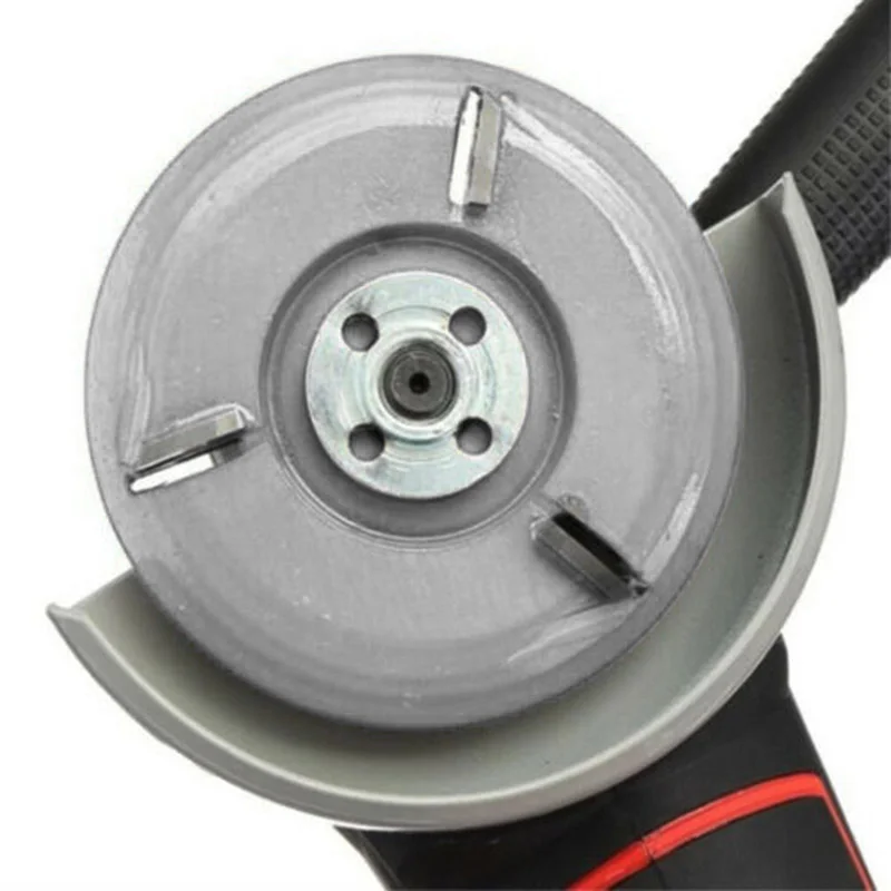

16mm Aperture Wood Carving Disc Angle Grinder Attachment For Tool Angle Grinder Silver