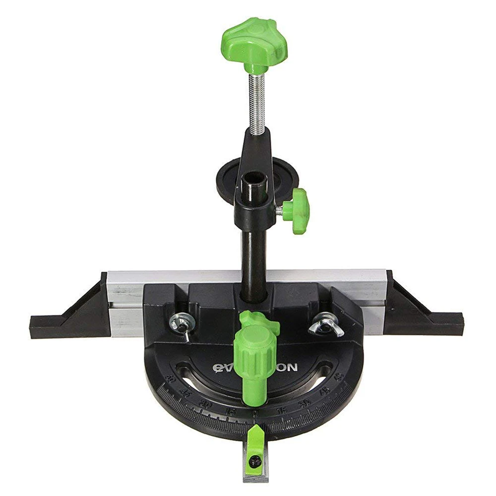 

New Woodworking DIY Carpenter Tool Accessories Miter Gauge Kit With Adjustable Flip Stop Angle Table Saw Pusher