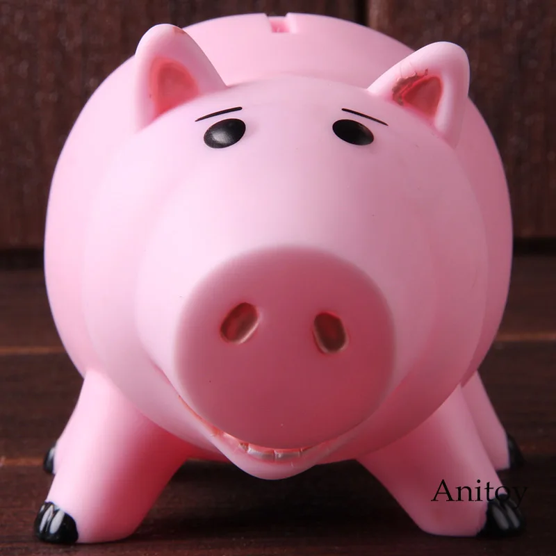 

Pig Hamm Toy Story Action Figure Pink Pig Piggy Bank Coin Bank Money Saving Box PVC Collectible Model Toys for Kids Gifts