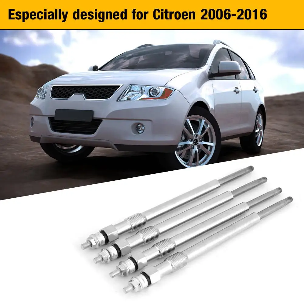 4 шт. автомобиль Свеча зажигания для Citroen 2006 2016 Fiat 2001 2002 2003 2004 2005 0250202130|Свечи и