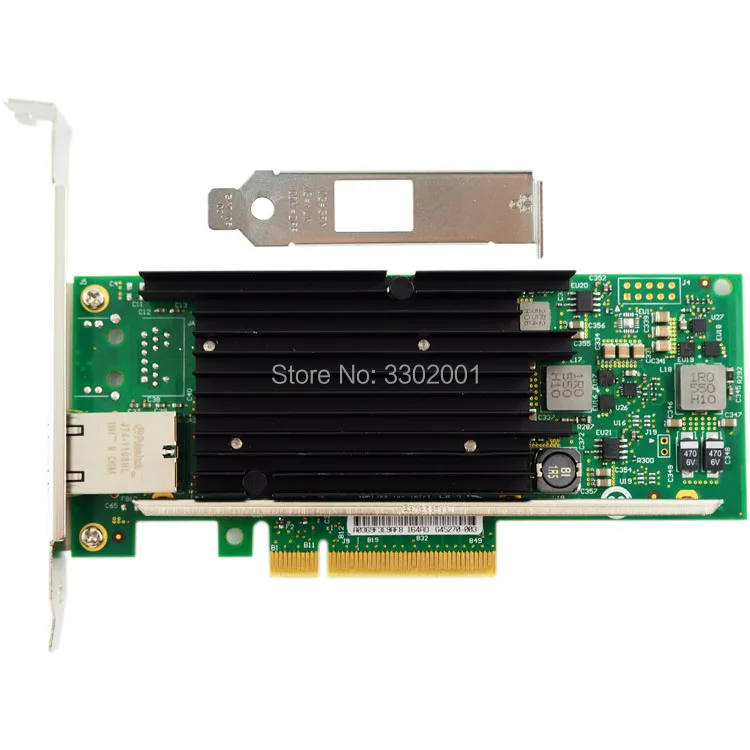FANMI Однопортовый RJ45 PCI-E X8 10Gb Ethernet конвергентный сетевой адаптер X540-T1