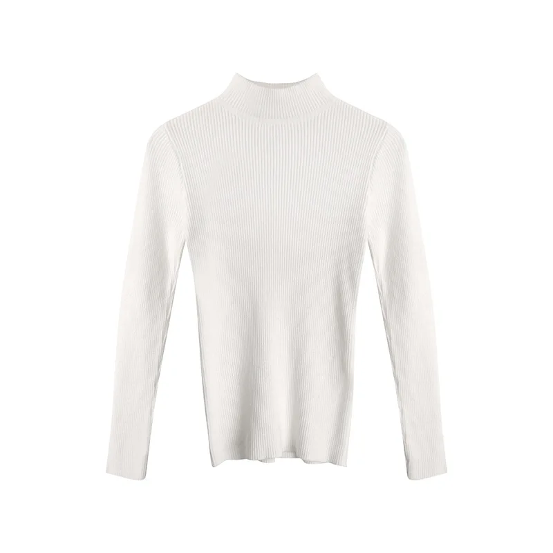  Womens Sweaters 2018 Winter Tops Turtleneck Sweater Women Thin Pullover Jumper Knitted Sweater Pull Femme Hiver Truien Dames Ne