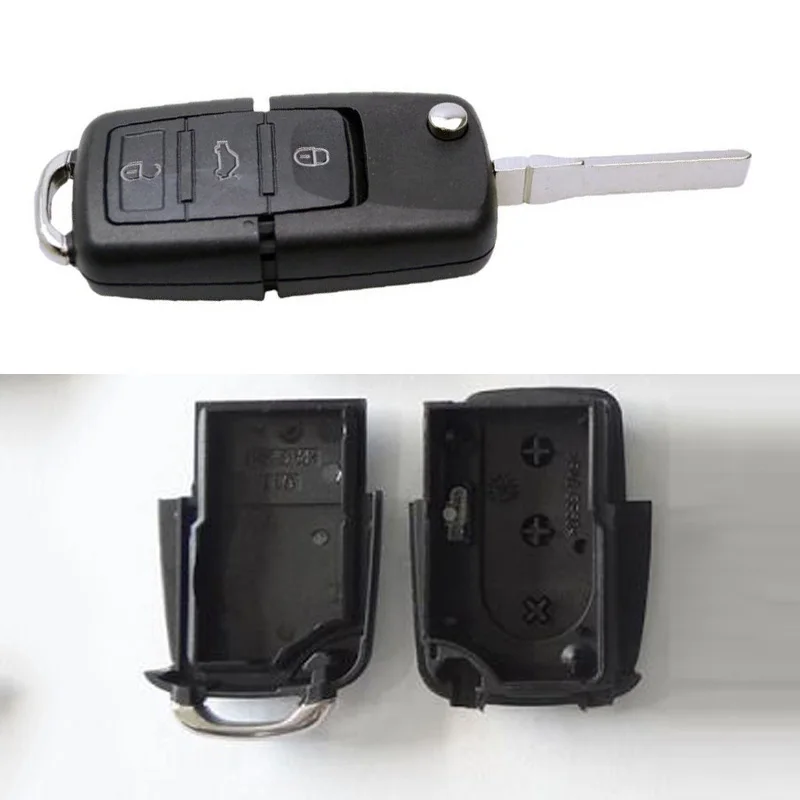 3-Button Car Remote Control Key Secret Compartment Box Safe Container Replace