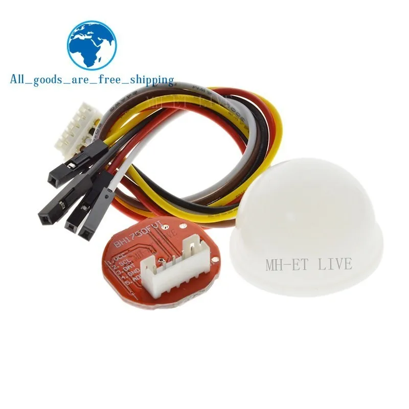 

TZT Intelligent electronic BH1750 BH1750FVI Chip Light Intensity Light Module Light ball for Arduino