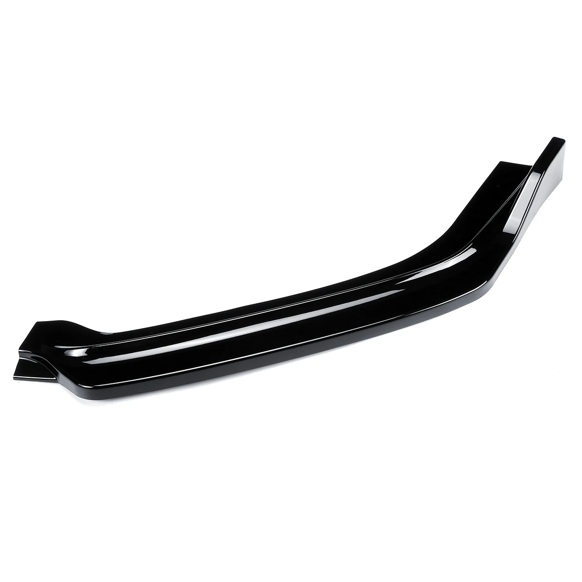 Para Hyundai Sonata híbrido 2018 parachoques delantero de coche cubierta de labios brillo negro Exterior piezas de parachoques delantero del coche 3 unids/set
