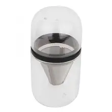 Портативный дорожный кофе из нержавеющей стали антикоррозийный прочный фильтр Drainer