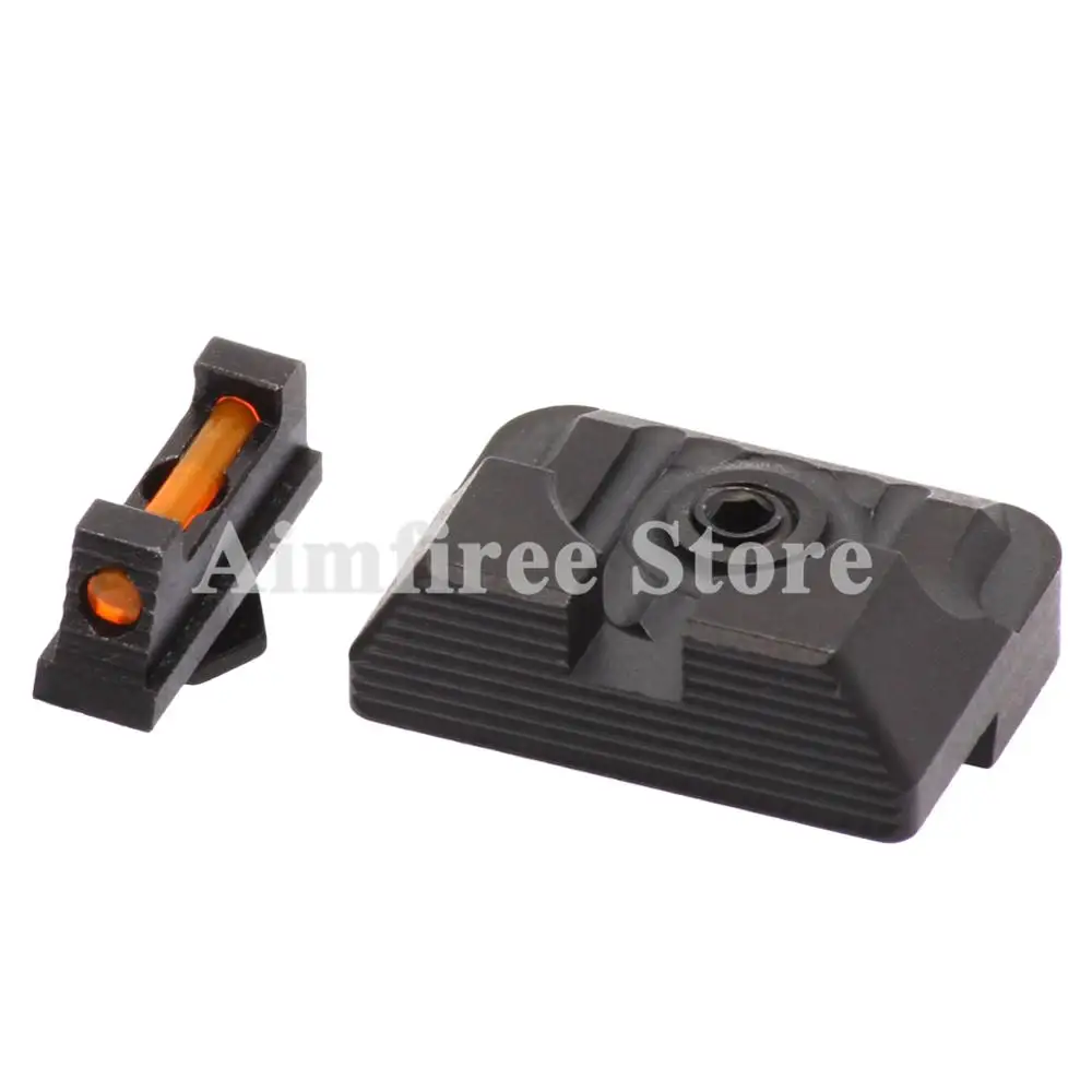 Тактический. 230 оптоволоконный передний и задний боевой Glock Sight v3 подходит для