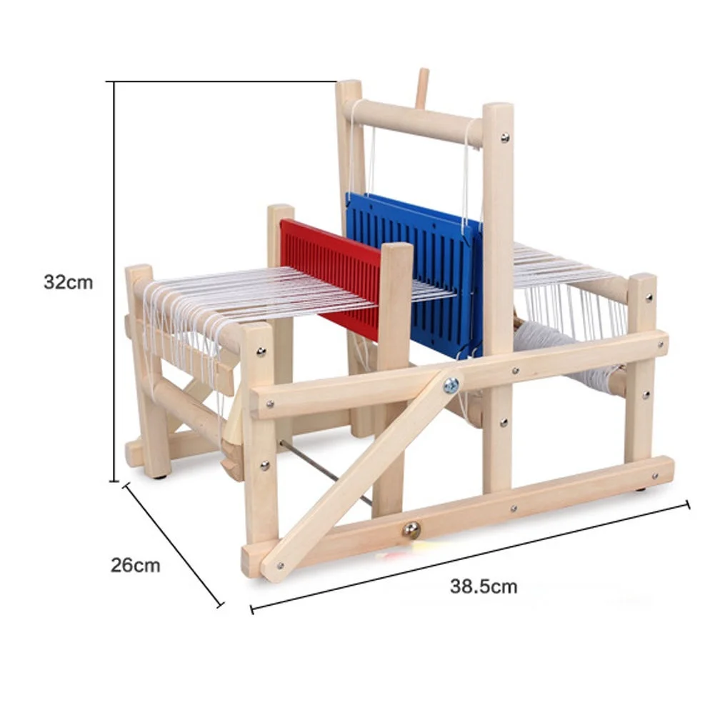 Деревянные традиционные ткацкие развивающие ремесло Детские художественные игрушки ремесло деревянная ткацкая машина Швейные аксессуары