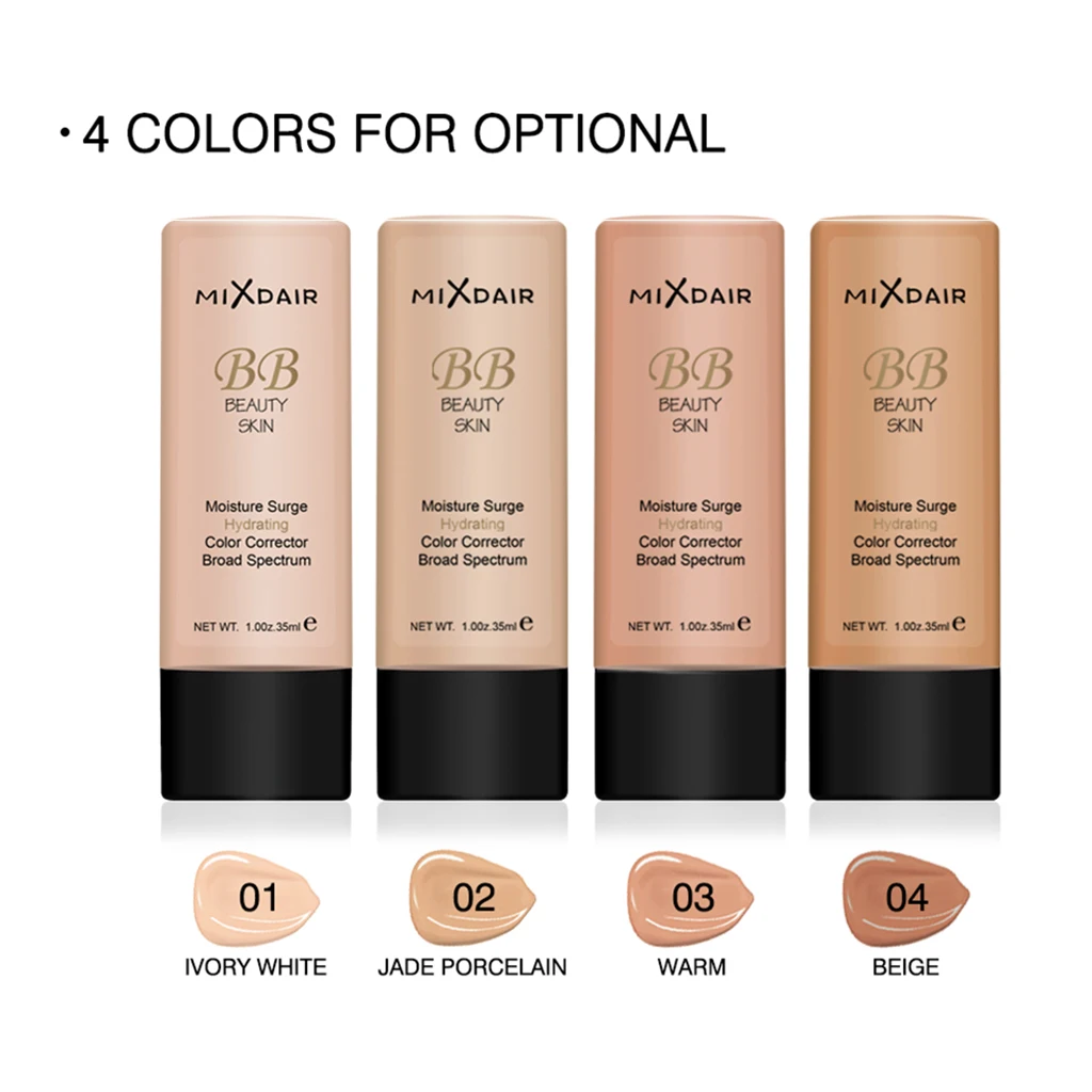 

Whitening Liquid Foundation Brighten Base Makeup Concealer Long Lasting Oil-control Sunscreen Cream maquillaje profesional TSLM1