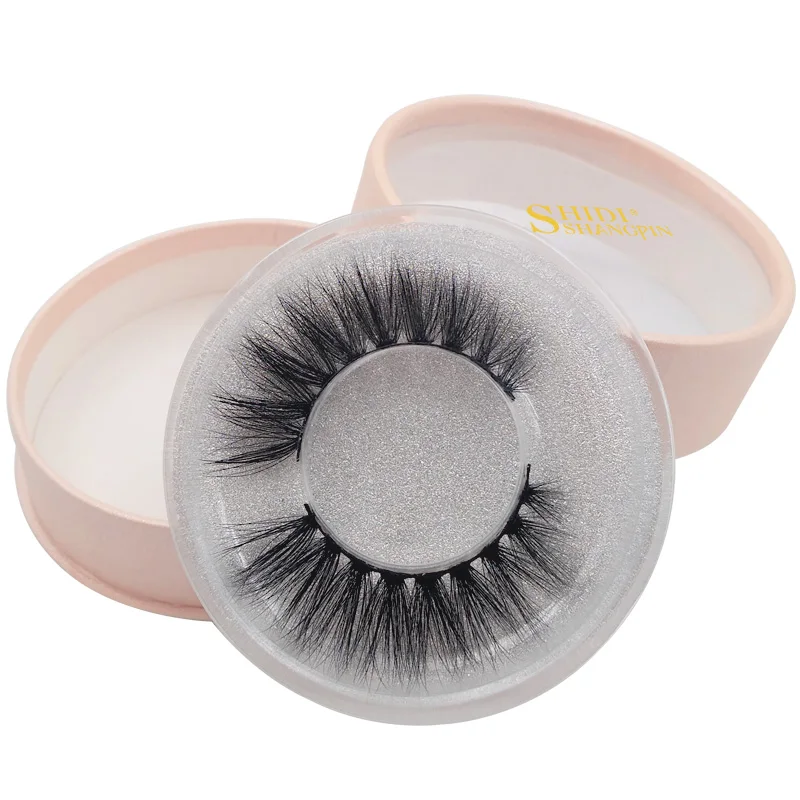 SHIDISHANGPIN 1 Box individual Lashes Makeup cross Winged lash Natural Long False Eyelashes Hand Made 3D Mink #73 | Красота и