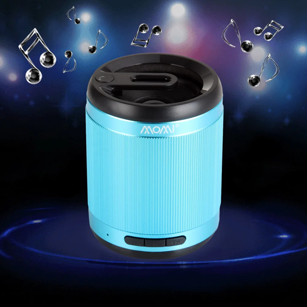 

Momi I35/Model F08 Portable Wireless Bluetooth Sound Speaker with Hands-free Calls for Smartphone Desktop Laptop MP3 MP4 Player