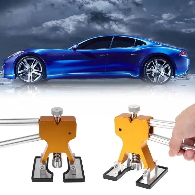 

Car Paintless Dent Repair Dent Puller Kit Slide Hammer Glue Sticks Reverse Dent Removal Hammer Glue Tabs for Hail Damage