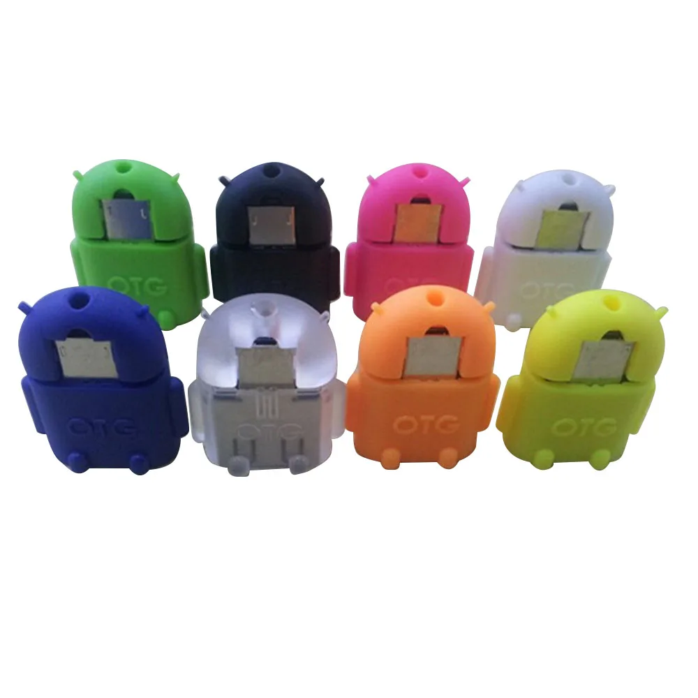 Цветной мини Micro Usb Otg кабель к USB OTG адаптер для Samsung/HTC/Xiaomi Sony /LG Android кардридер