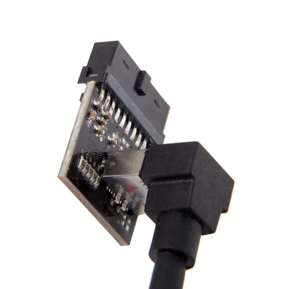 Cablecc USB 3 1 Разъем передней панели к 0 20 контактный разъем Штекерный удлинитель