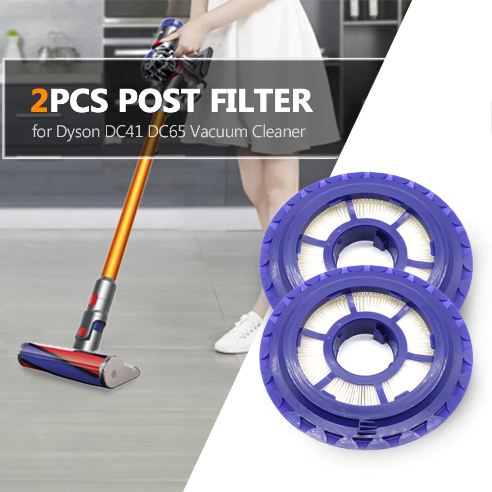 

2pcs Post Filter HEPA Motor Filter improve air quality Replacement for Dyson DC41 DC65 Vacuum Cleaner