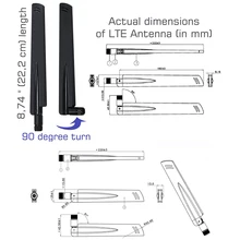 LEORY Y213 wifi 2,4 ГГц 12 DBI Беспроводная сетевая карта AP маршрутизатор с высоким коэффициентом усиления антенна повышенная стабильность сигнал WLAN маршрутизатор Антенна