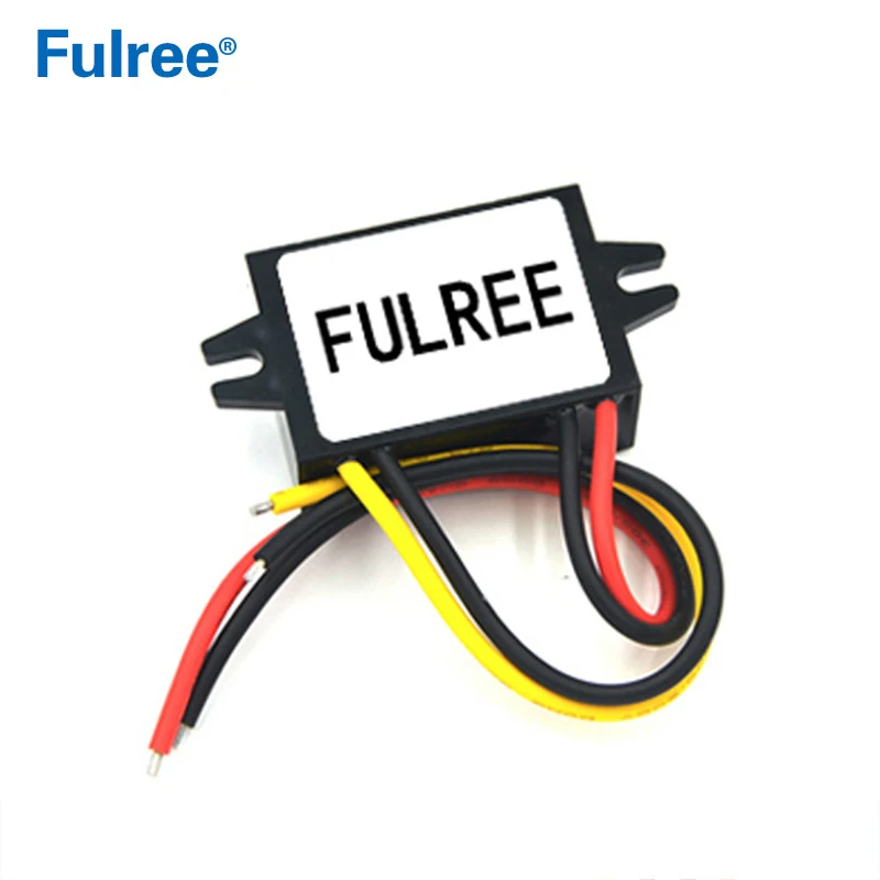DC 12V 24V 36V 48V (8 55V) to 5V 3A 15W понижающий преобразователь питания адаптер для
