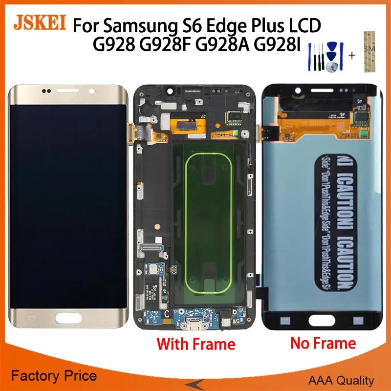 

5.7 '' for SAMSUNG S6 Edge Plus G928 G928F G928A G928I LCD Touch Screen Digitizer Assembly Replacement for SAMSUNG S6 Edge Plus
