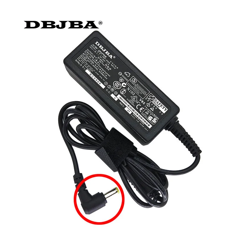 

19V 2.37A AC adapter charger for Acer Aspire 3 A311-31 A314-31 A314-32 A315-21 A315-31 A315-32 A315-33 A315-41 laptop power