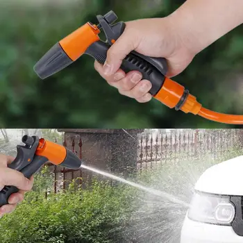 

Garden Hose nozzles Water Gun hose Sprayer for Car Wash Cleaning Watering Lawn and Garden Sprinkle